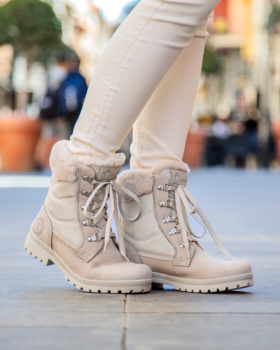 Panama Jack Frisia - Veterboots voor dames - Wit