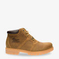 Fargo botines de piel con forro interior de piel. miel
