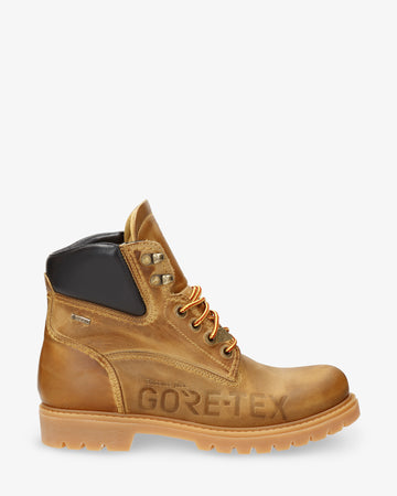Amur Gtx botín de piel con forro interior de gore-tex®. vintage