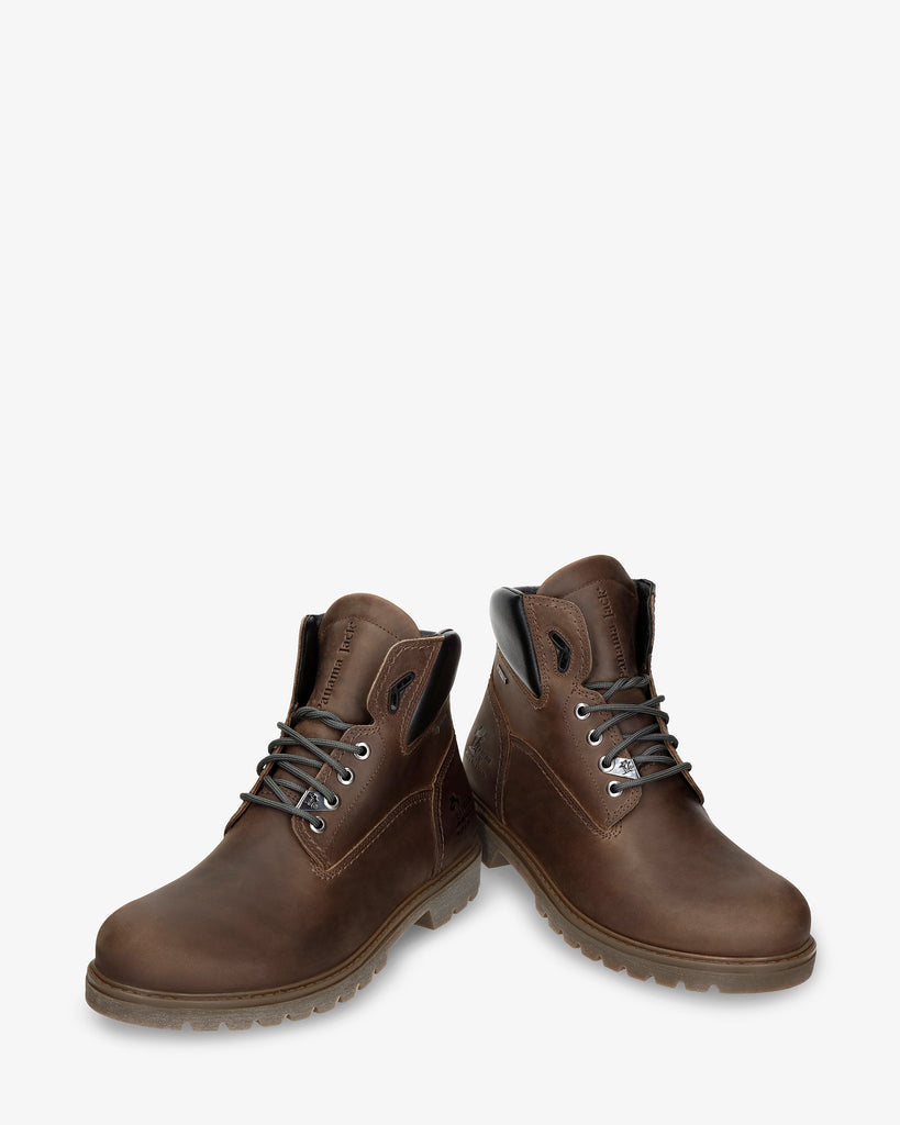 Amur Gtx botín de piel con forro interior de gore-tex®. gris