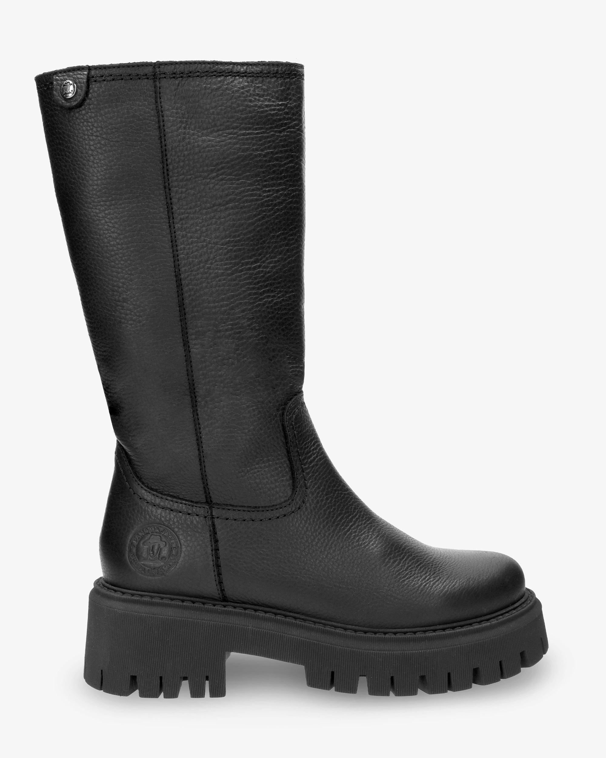 Leather Boots Stiefelette Panama Jack Schwarz Jack Jones Mokassin