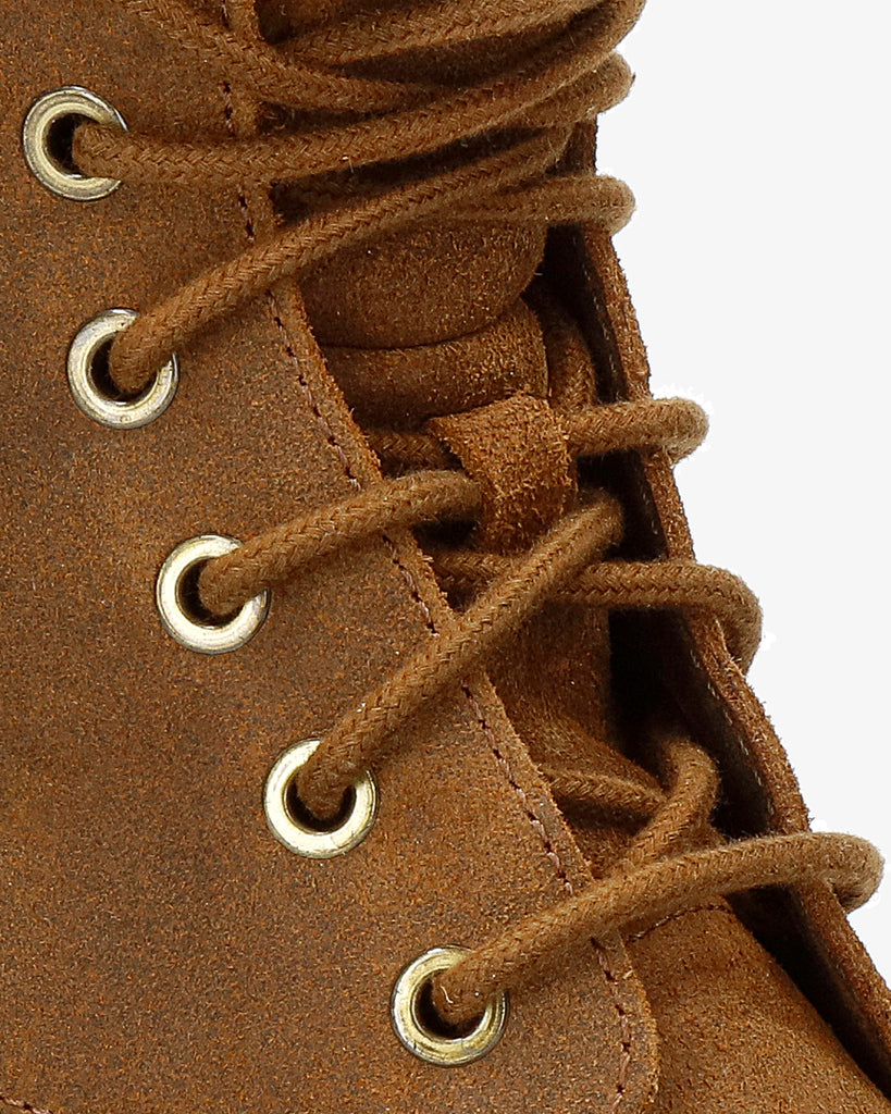 Frisia botas de piel con forro interior de piel. cuero