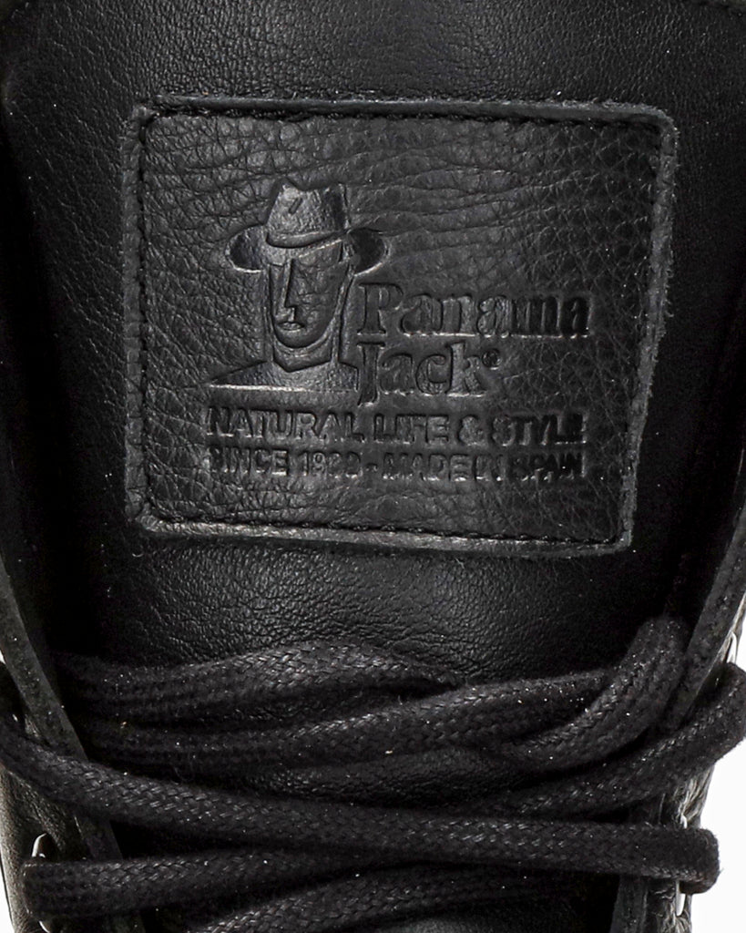 Frisia Igloo botas de piel con forro interior de pelo natural. negro