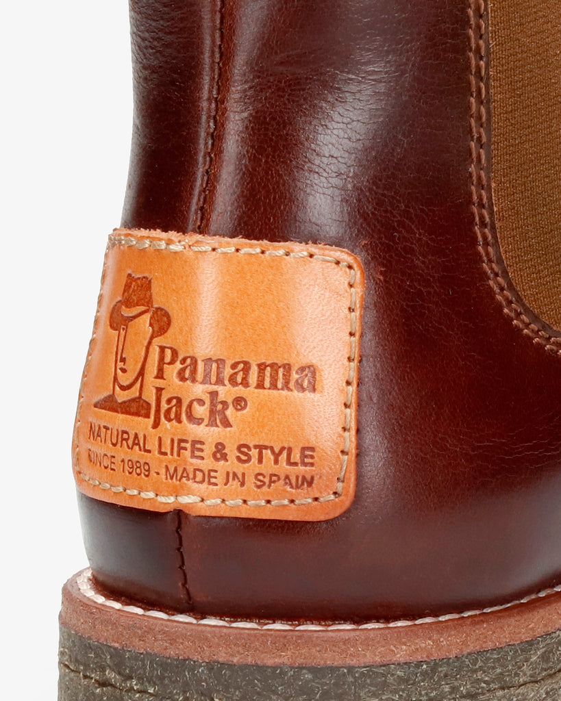 Giordana Igloo Trav botines de piel con forro interior de pelo natural. cuero