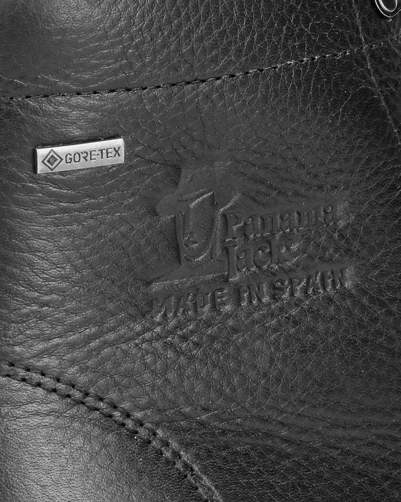 Glasgow Gtx botines de piel con forro interior de gore-tex®. negro