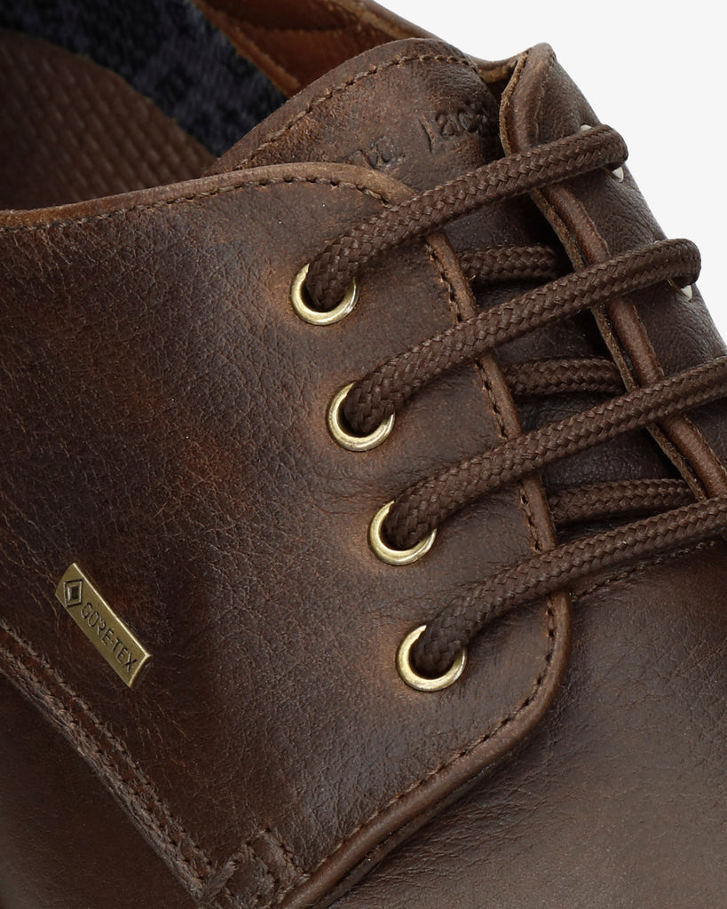 Jackson Gtx zapatos de piel con forro interior de gore-tex®. humo