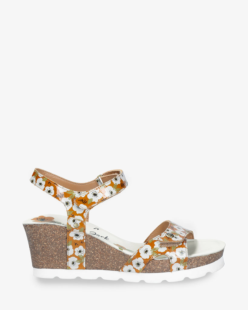 Julia Garden sandalias de piel con forro interior de piel. vintage