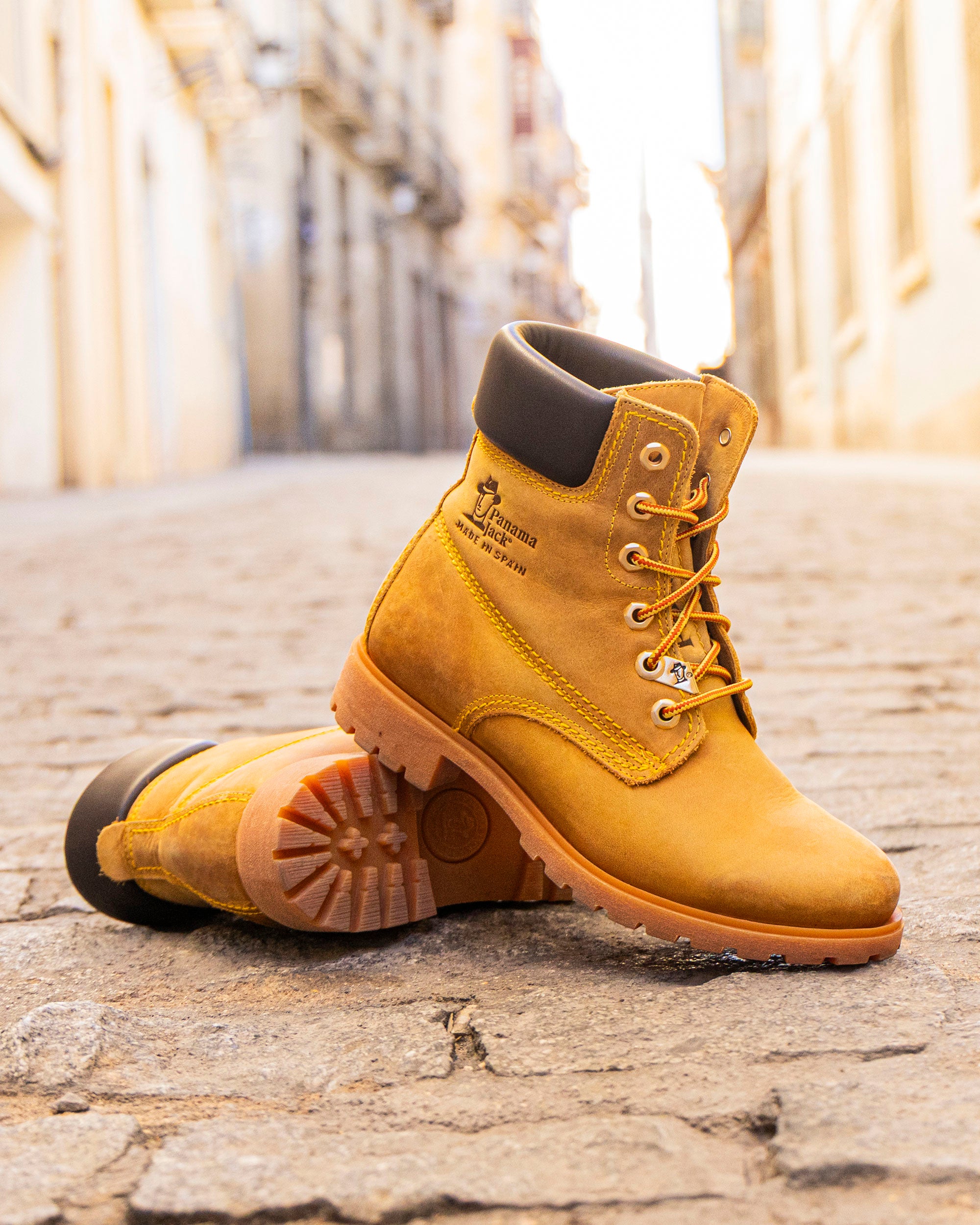 【Panama Jack】スペイン製レザーブーツ ※11/10まで Boot Panama 03 B1 for Women - Panama Jack ® Official