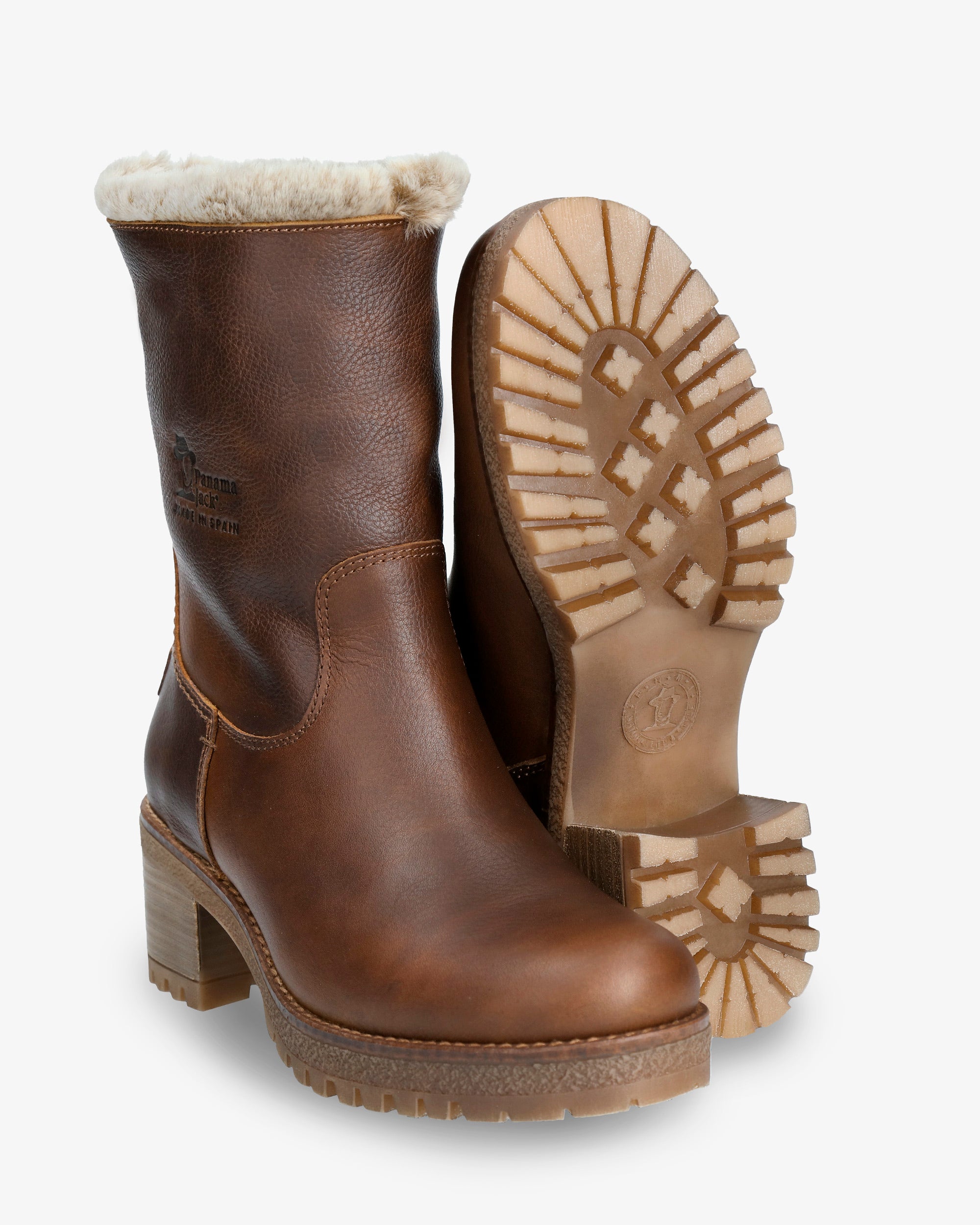 Boots Panama Jack Damen Cognac 03 Igloo Panama Jack Stiefel Damen