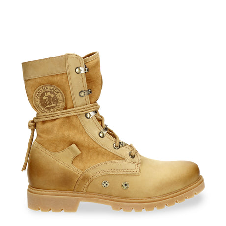 Route Boot botas de piel con forro interior de tejido. vintage