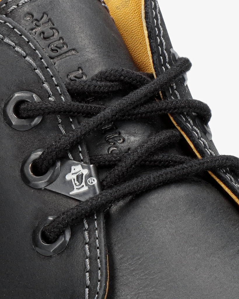 Vitola 0,80 cordones 80cm t1 negro para zapatos y botines de 3 ojales negro