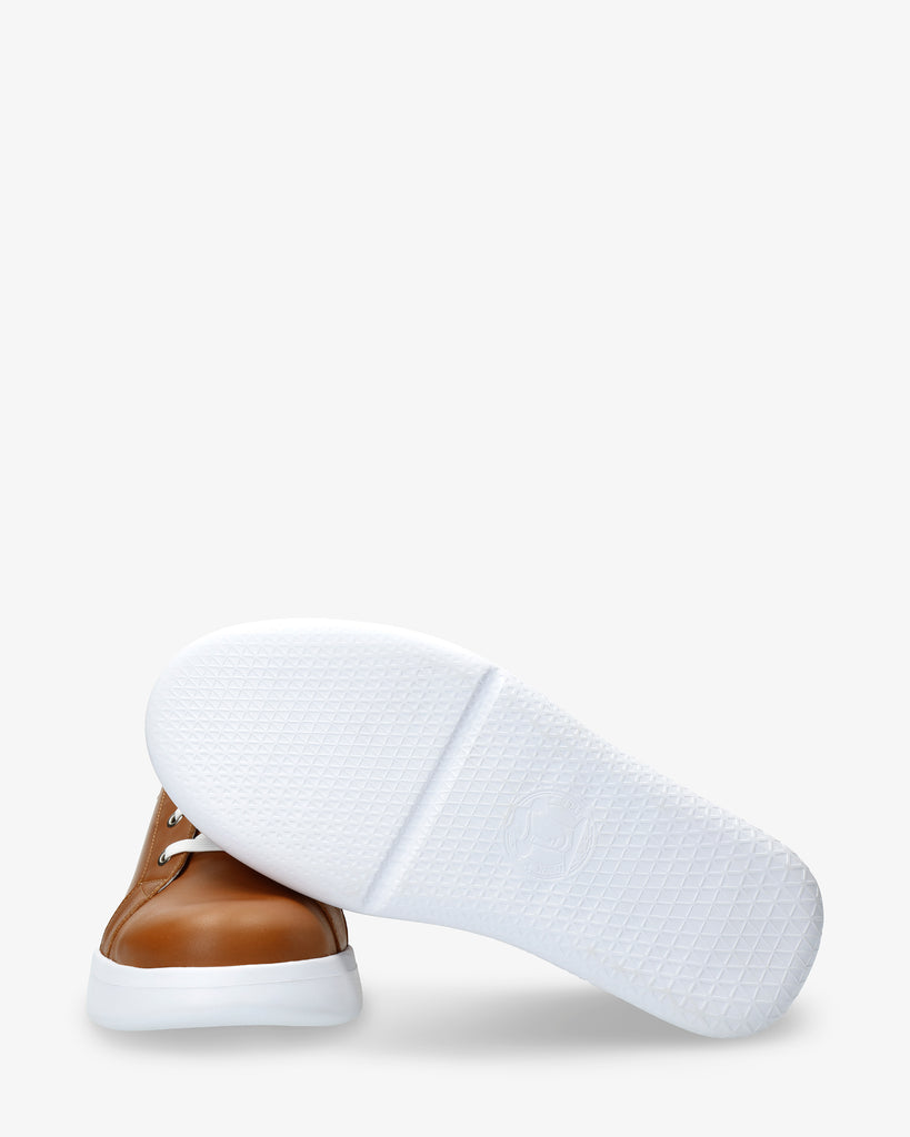 Yaron botines de piel con forro interior de piel. cuero